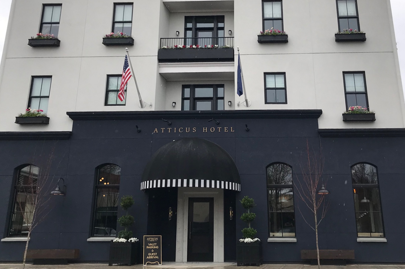 Atticus Hotel Exterior Entrance